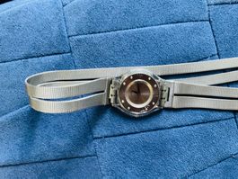 Montre Swatch skin bracelet maille fonctionne