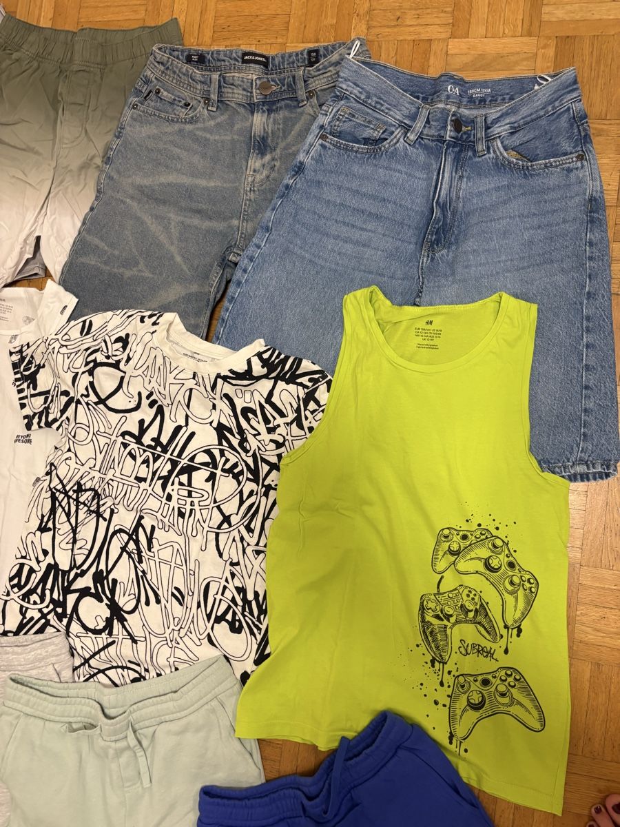 Lotti & Set di vestiti: Kleiderpaket Sommer Jungs Gr. 158 – Nuovo (secondo la descrizione) da Zürich venduto da Kinderwelten 4