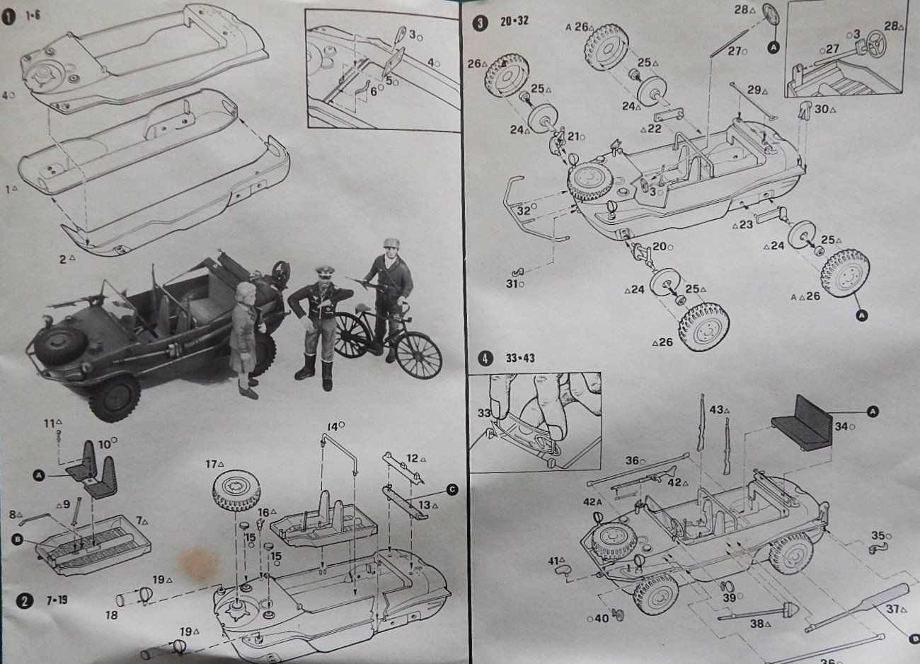Italeri Kit di modellismo & Modellini statici: Kübelwagen – Nuovo e nell'imballaggio originale da Neuchâtel venduto da PAB2000 2