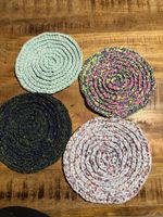 Platzset / Untersetzer HandMade 100% Baumwolle ♻️🧶🧵🪡 (52)