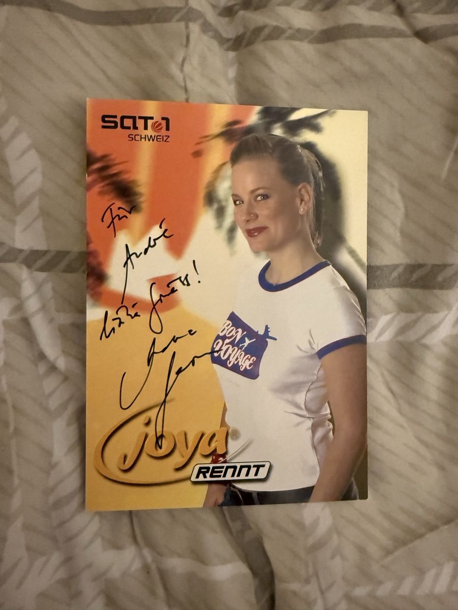 Autographes: Autogramm Andrea Jensen – D'occasion à Rüschlikon par andi_841