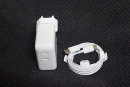 35W Duo Netzteil + kabel USB C iPhone 15 16 17 Apple AirPods