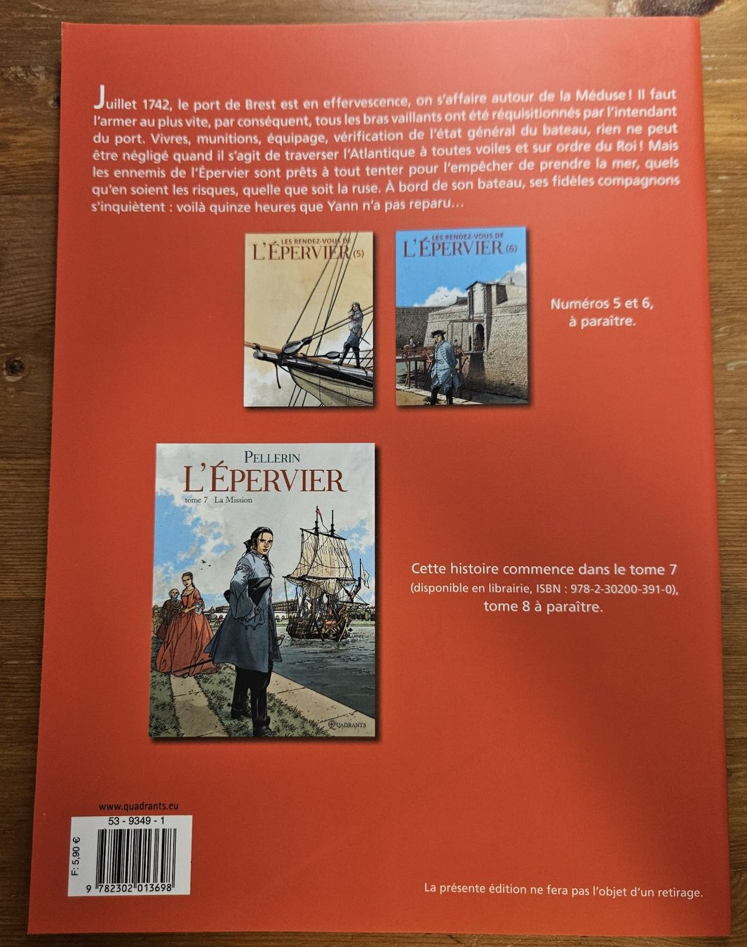 Fumetti: L'Épervier (Les rendez-vous de l') N 4 E.O. (T.T.B.E.) – Usato da Prévonloup venduto da bitume1975 1