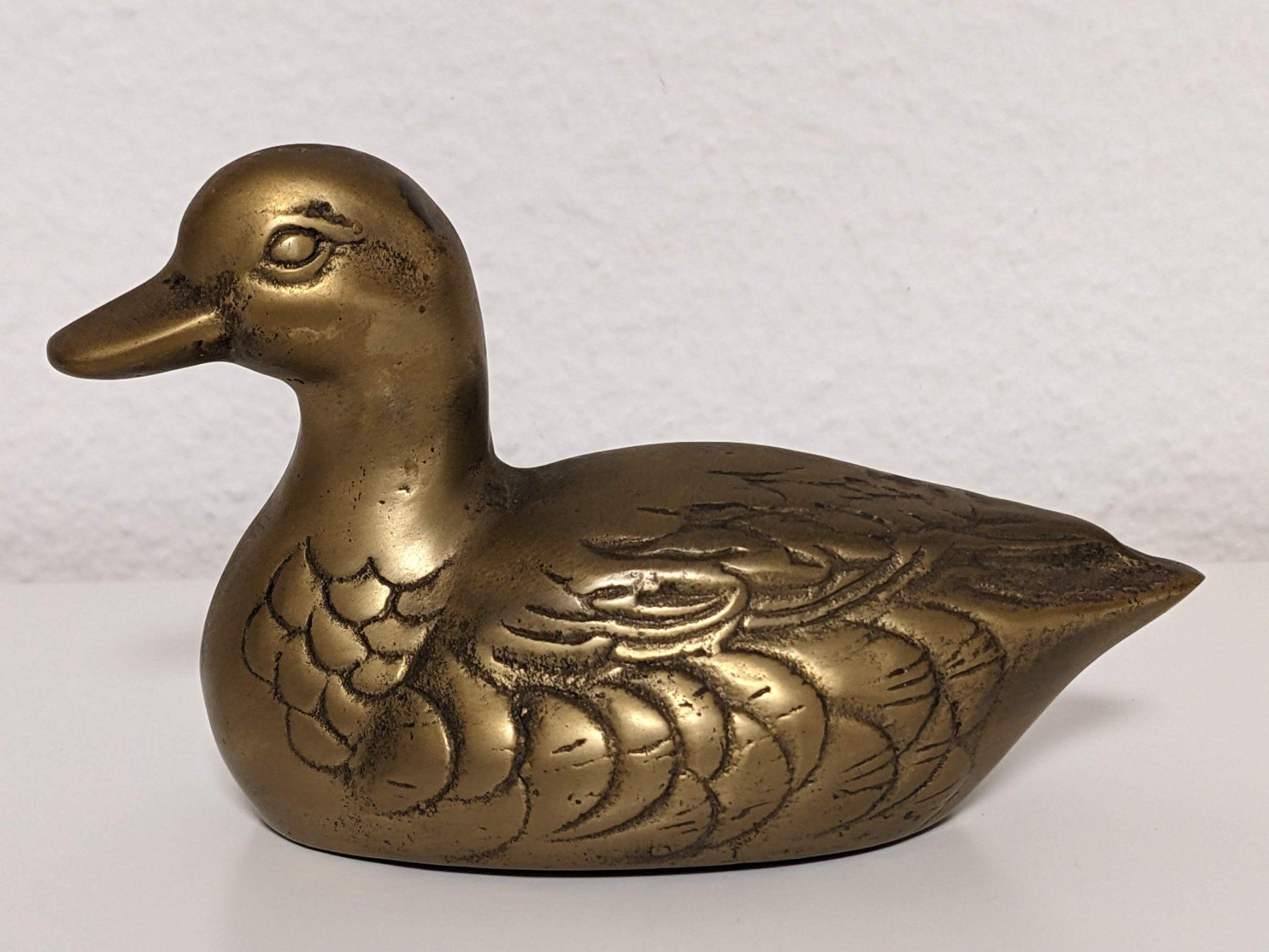 Statuette: Ente Messingfigur, vintage – Usato da Zürich venduto da Good_old_days