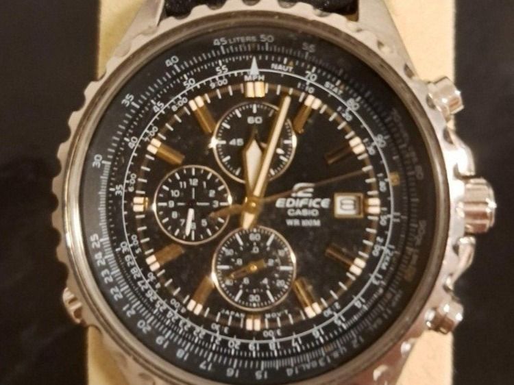 Chronograph Casio Edifice WR 100 | Kaufen auf Ricardo