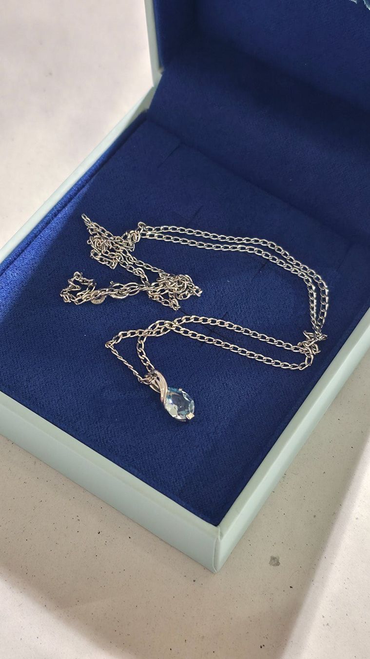 Catenine: Topas und Goldhalskette – Nuovo e nell'imballaggio originale da Hemmental venduto da BlingBling1