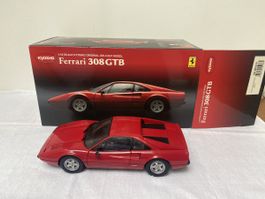 Ferrari 308 GTB, 1:18 SCALE KYOSHO ORIGINAL DIE-CAST MODEL