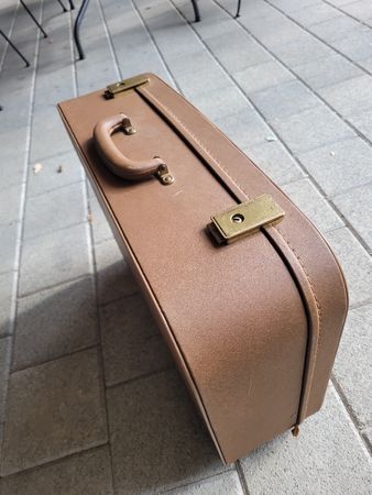 Vintage Koffer braun 55 cm Länge guter gebrauchter Zustand