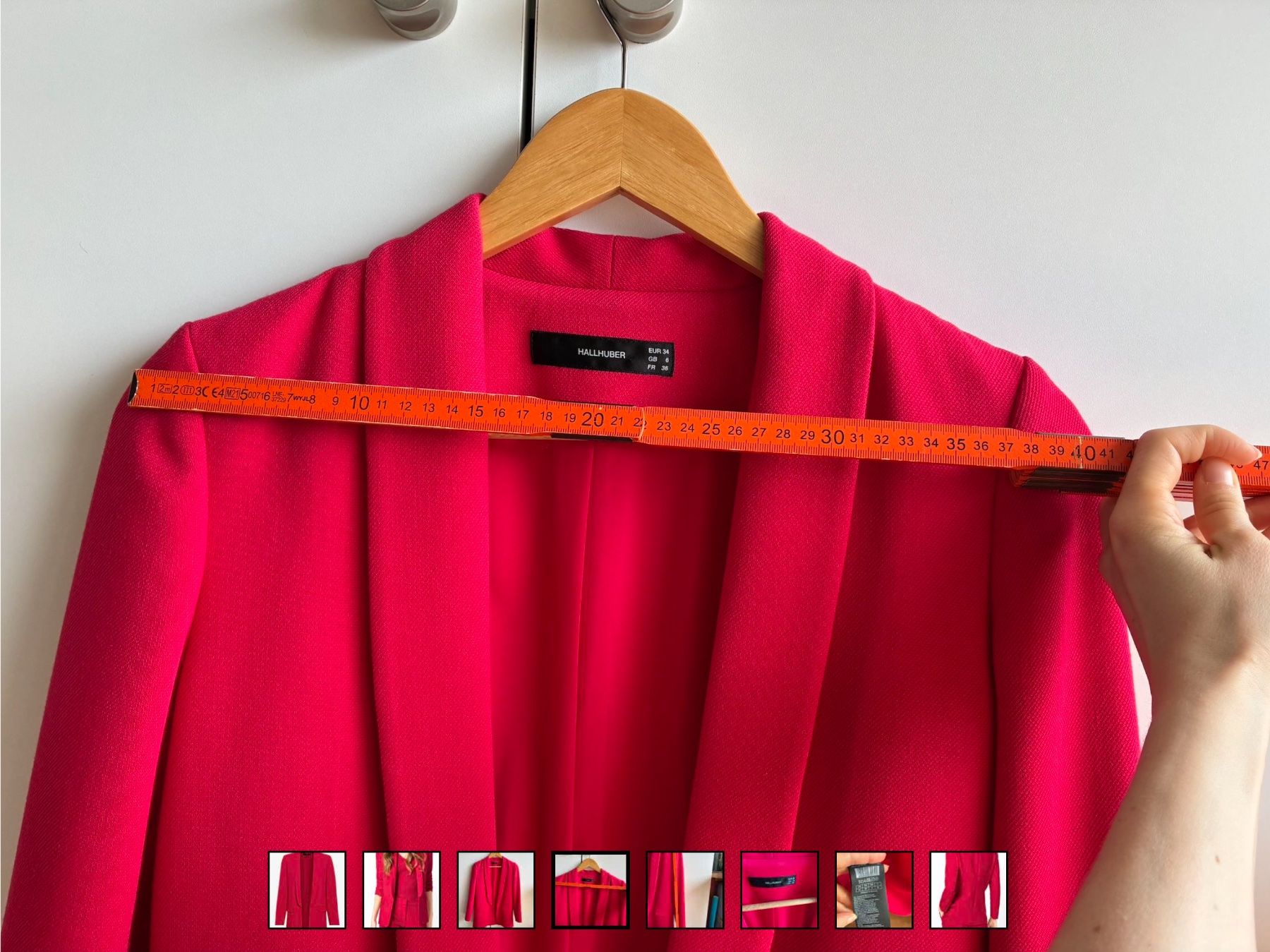 Hallhuber Giacche: HALLHUBER BLAZER Fuchsia, GR. 34 – Usato da Honau venduto da olya_i 3