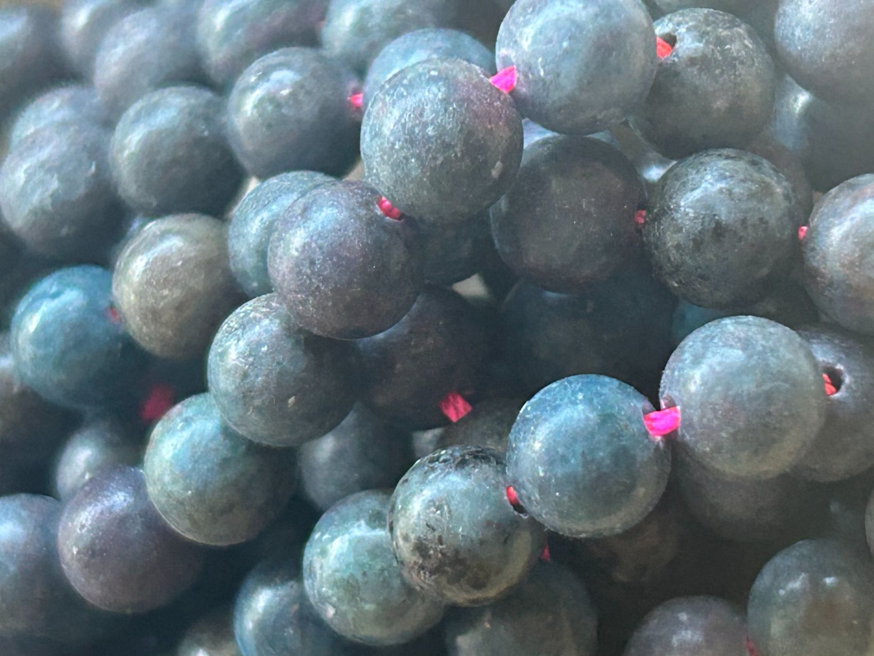 Minéraux & Lithothérapie: Strang echte sapphire ruby beads 6 mm – Neuf avec emballage d'origine à Niederrohrdorf par Ytobi