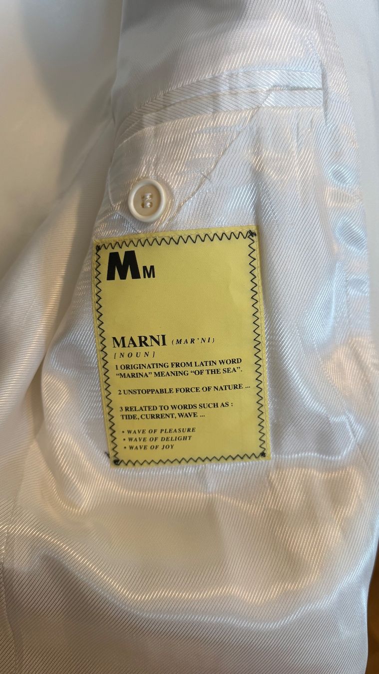 Marni Completi: Marni runway suit white – Usato da Baden venduto da Ytsejam_x 5