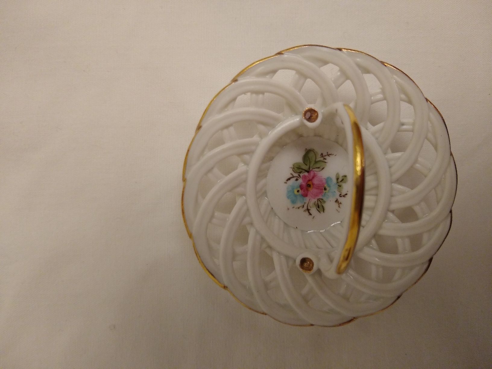 Set di piatti: 3 Porcelain Baskets, Hand Painted – Usato da Dübendorf venduto da LoRi-2026 5