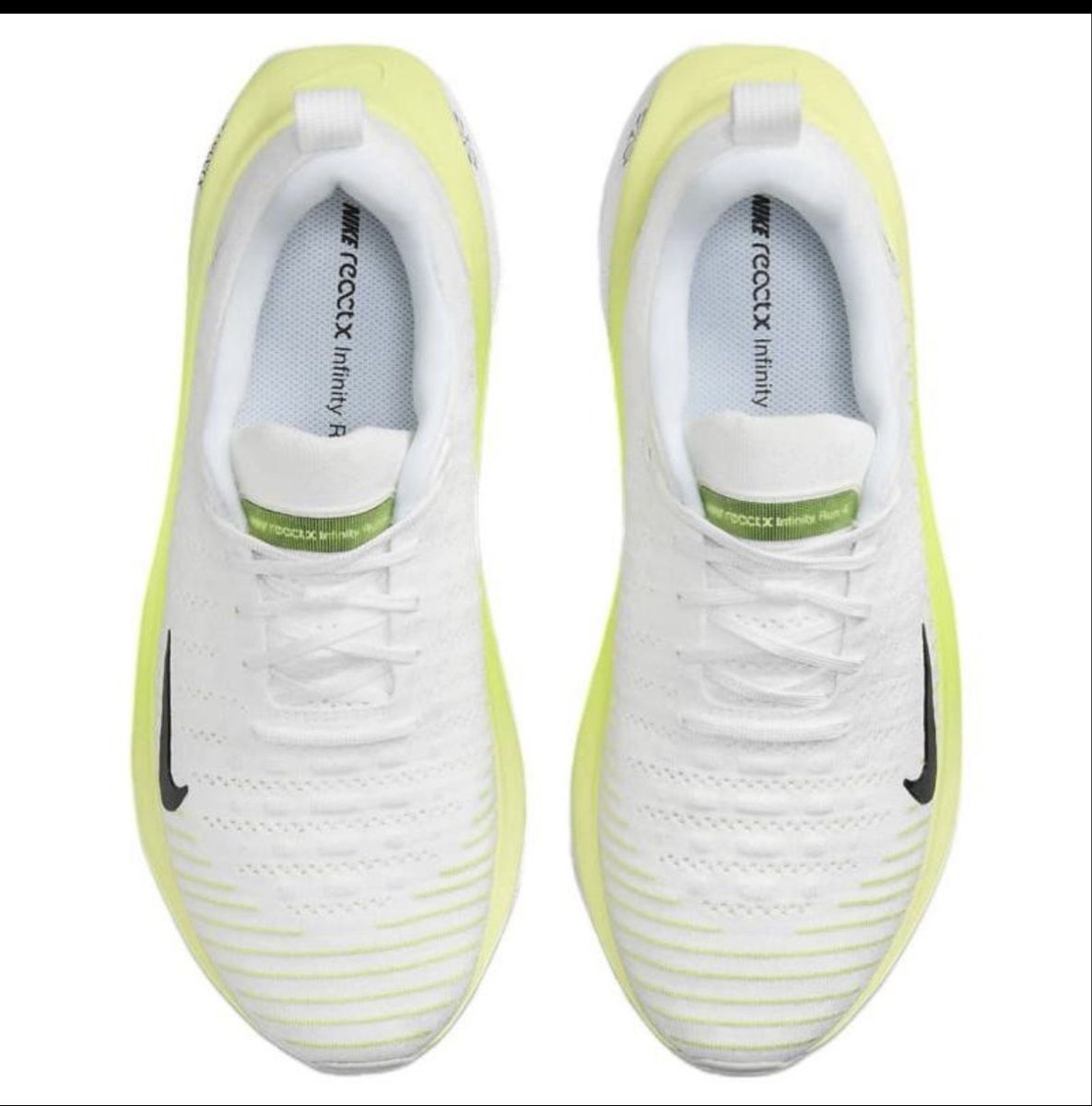 Nike Scarpe da uomo: Nike React Infinity Run Gr. EU 42 US 10 Weiss-Neon Gelb – Usato da Wettswil venduto da MariaTeRivera
