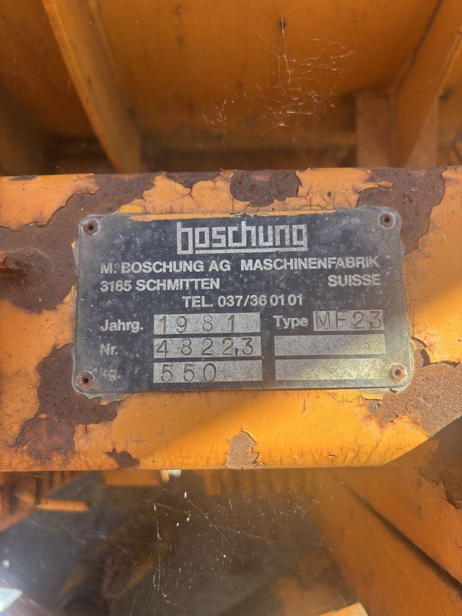 Boschung Schneeräumung: Cala da neve Boschung – Gebraucht aus Prosito von jam_pwm2 2