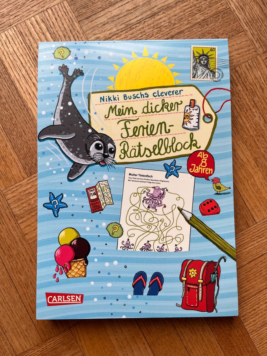 Libri: Mein dicker Ferien-Rätselblock, Rätselbuch – Nuovo (secondo la descrizione) da Langendorf venduto da Wubri