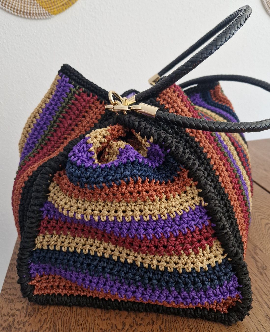 Borse da donna: SAC EN CROCHET HANDMADE – Nuovo e nell'imballaggio originale da Camorino venduto da JPHANDMADE1 3