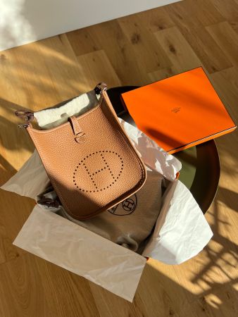 Sac Hermès Evelyne 16 Amazone Gold NEUF!