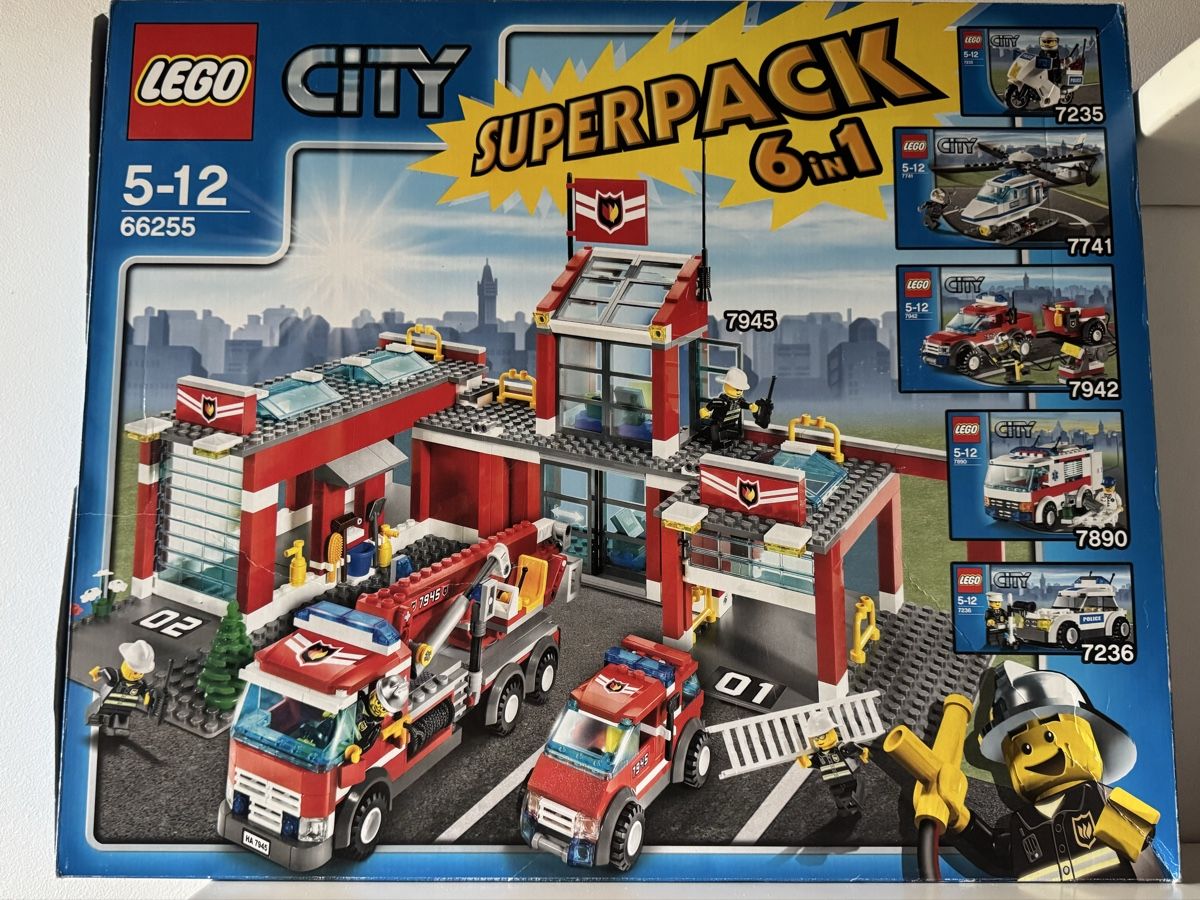 Lego Kit di costruzioni: Lego City - Super Pack 6 in 1 Firefighter Bundle 6625 – Usato da Comano venduto da alice_x26x