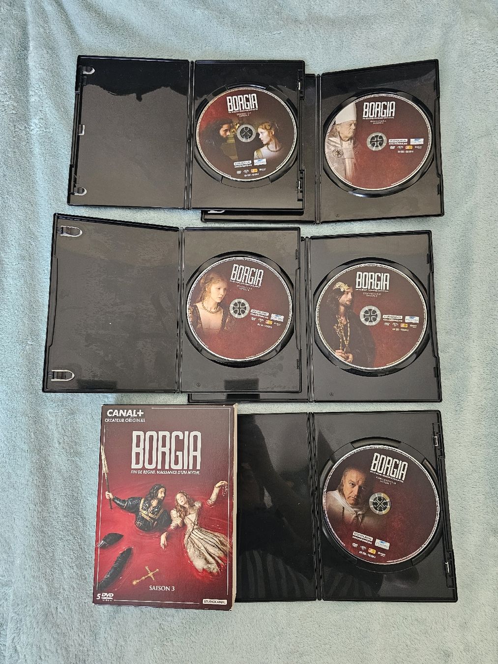 Tutti i DVDs: Borgia Saison 3 complète en DVD – Usato da Martigny venduto da fau_678l 4