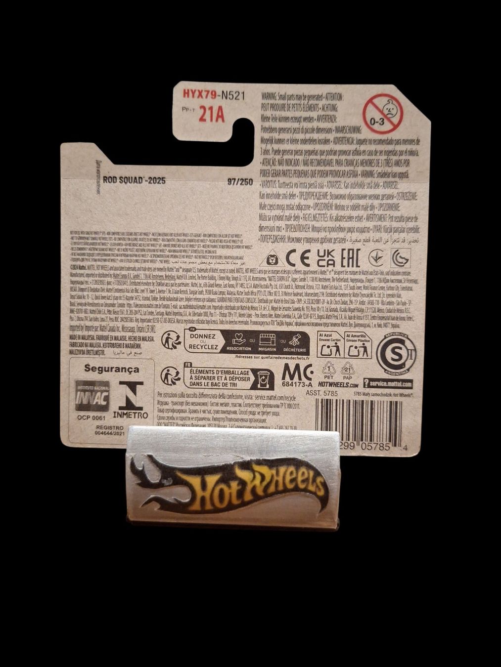 Hot Wheels Modellini d'auto: Hot Wheels Rod Squad 2025 Mid Mill 7/10 S – Nuovo e nell'imballaggio originale da Adlikon venduto da Mmartin0 1