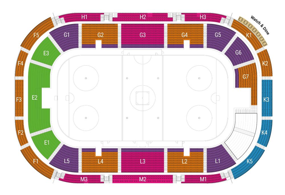 EHC Biel Tappara Tampere 17.10.2023 2 Sitzplatz Tickets