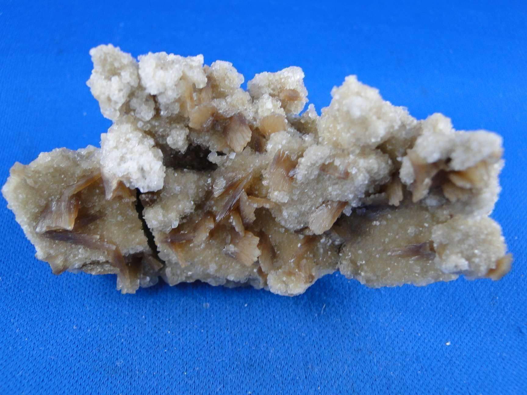Minerali & Pietre curative: Baryt auf Calcit – Usato da Schinznach Bad venduto da Demerald 5