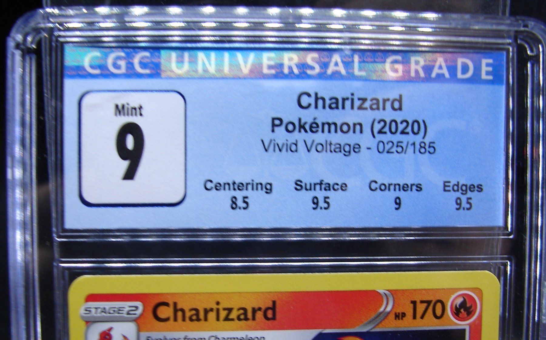 Pokémon Sammelbilder & Trading cards: Pokemon Charizard - CGC-9 /wie PSA / 100 – Neu und originalverpackt aus Rümlang von coh_87ww 1