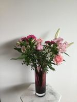 Violette Vase von Riihimäki