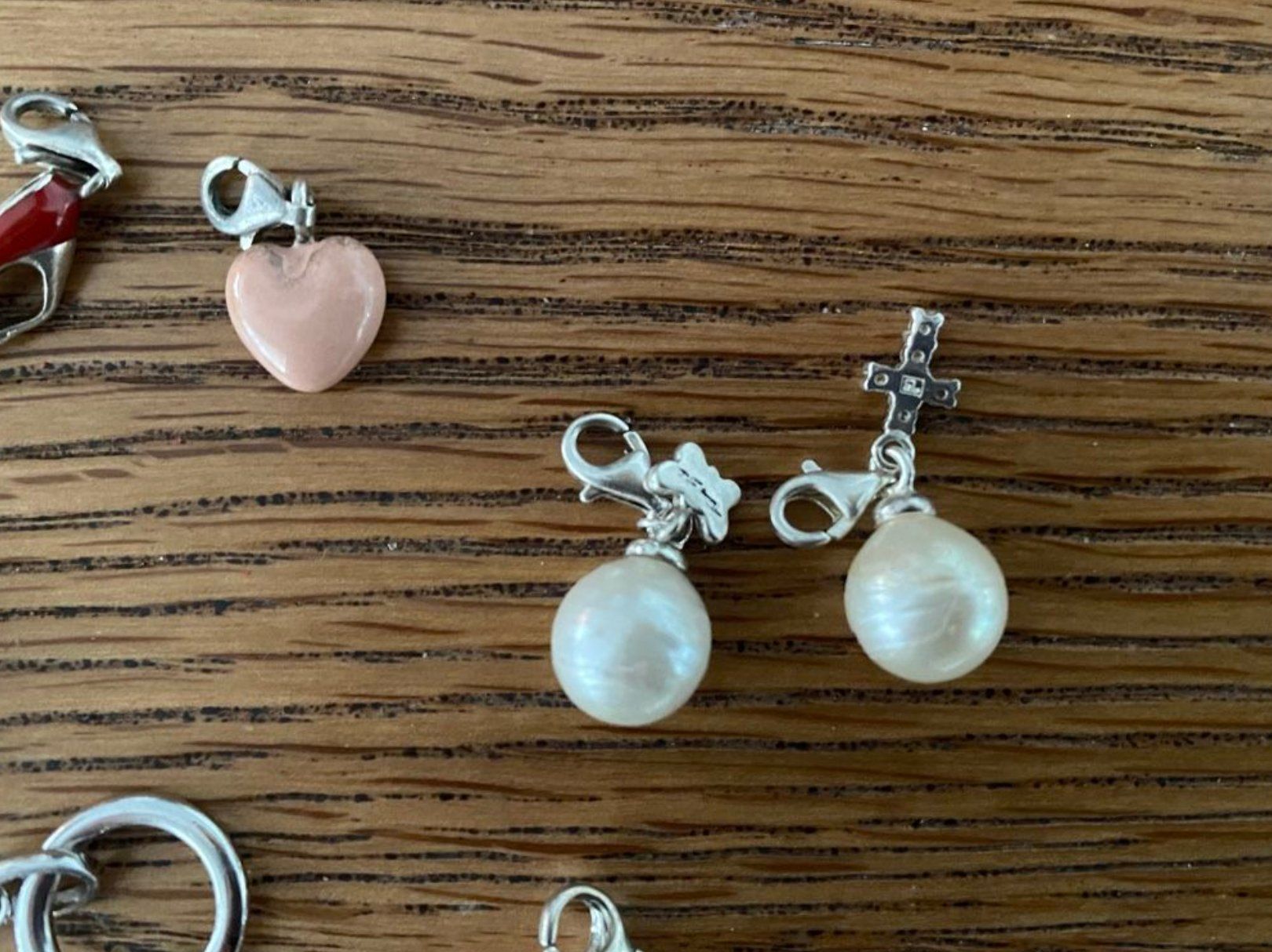 Thomas Sabo Ciondoli: Thomas Sabo/Swarovski Charms defekt – Difettoso da Muri AG venduto da sonneblueme10 2