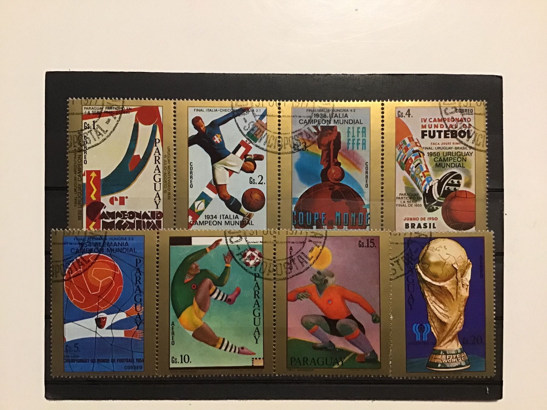 Alle Briefmarken: Timbre WORLD CUP – Gebraucht aus Le Landeron von Gianns46 1