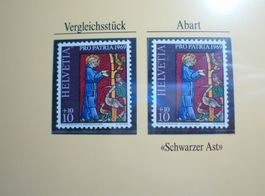 Abart 1969 **, Patria, Schwarzer Ast