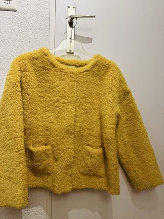 JcSophie Jacke, Gr. M, kuschelig, gelb