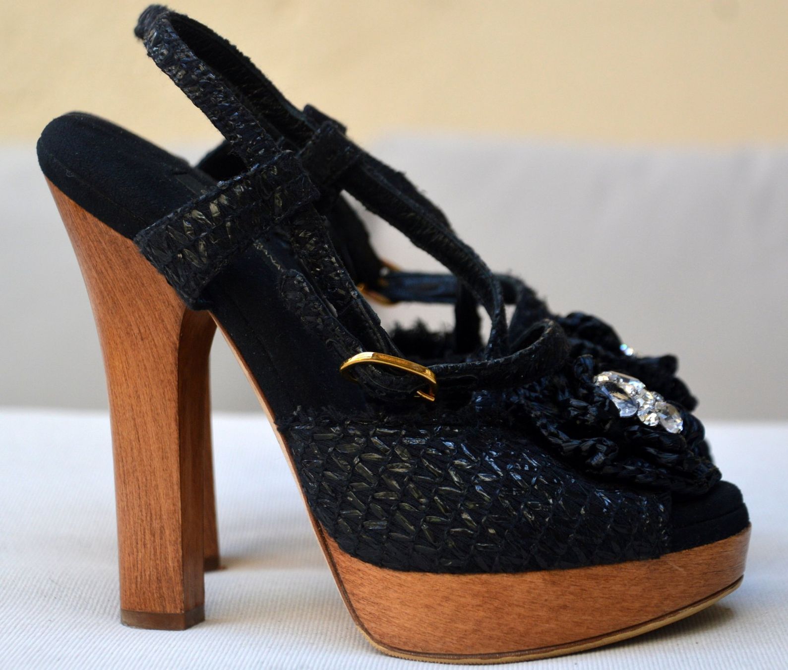 Dolce & Gabbana Scarpe da donna: Sandalen / sandales Dolce & Gabbana .37 – Usato da Collonges venduto da arashee 6