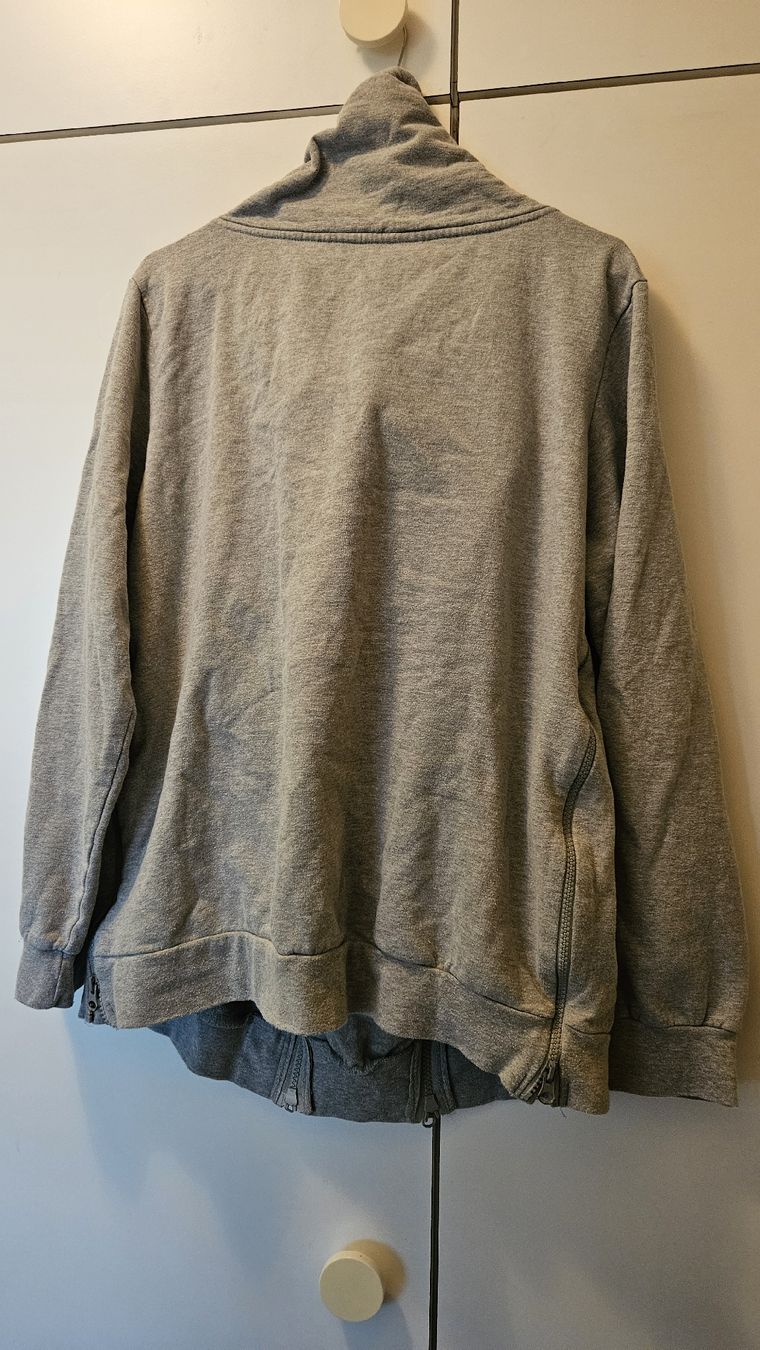 C&A Maglioni & Felpe: Felpa premaman bpc cotone grigio tg. 40/42 – Usato da Melano venduto da H-Sara 1
