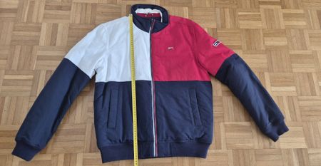 Tommy Jeans Jacke rot weiss blau Grösse S neu