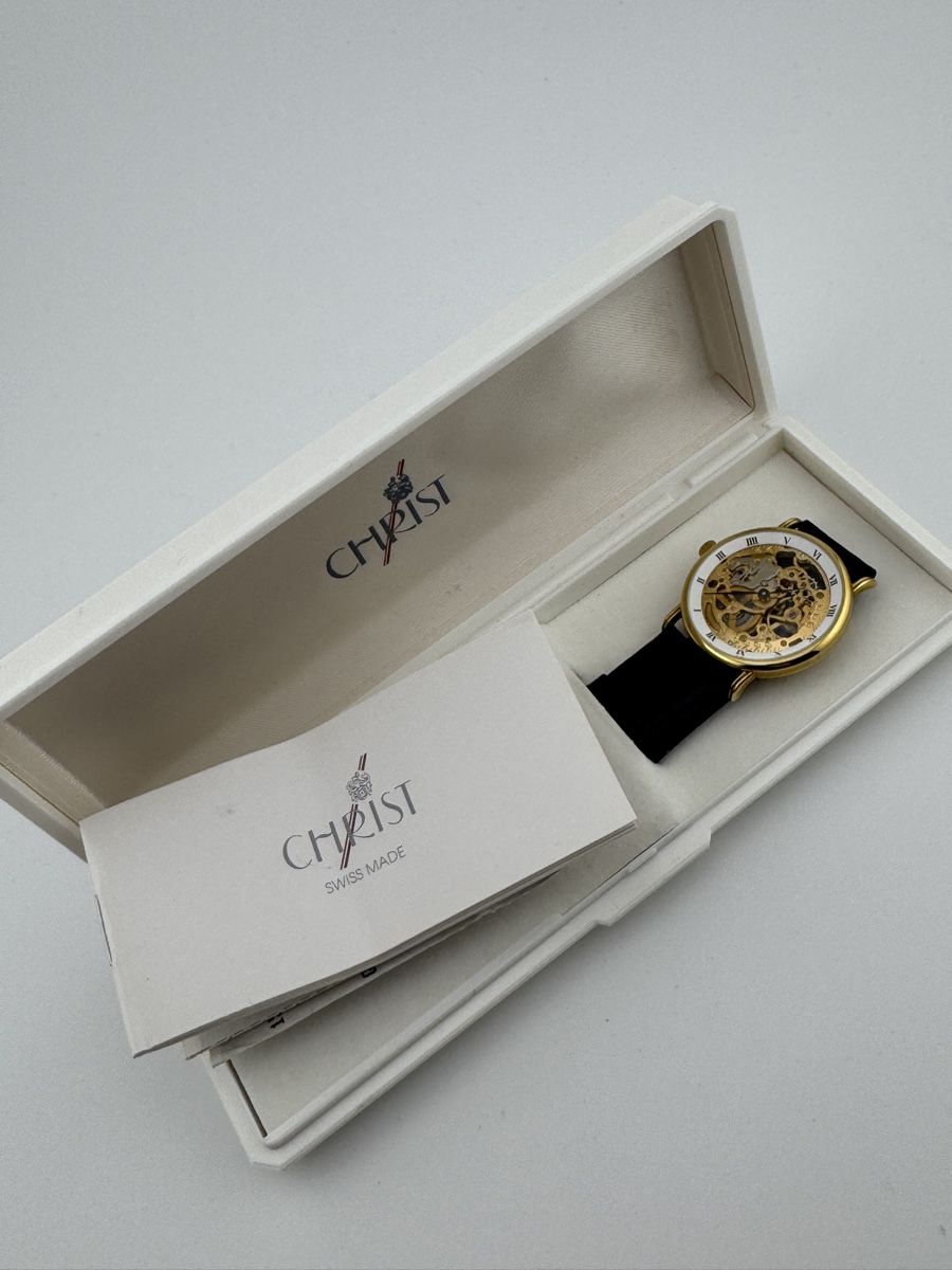 Orologi: Christ squelette Skeleton herrenuhr 30 mm – Usato da Biel/Bienne venduto da upi_7vwn 6