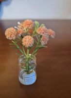 Blumen mit Vase für Puppenhaus/Puppenstube 