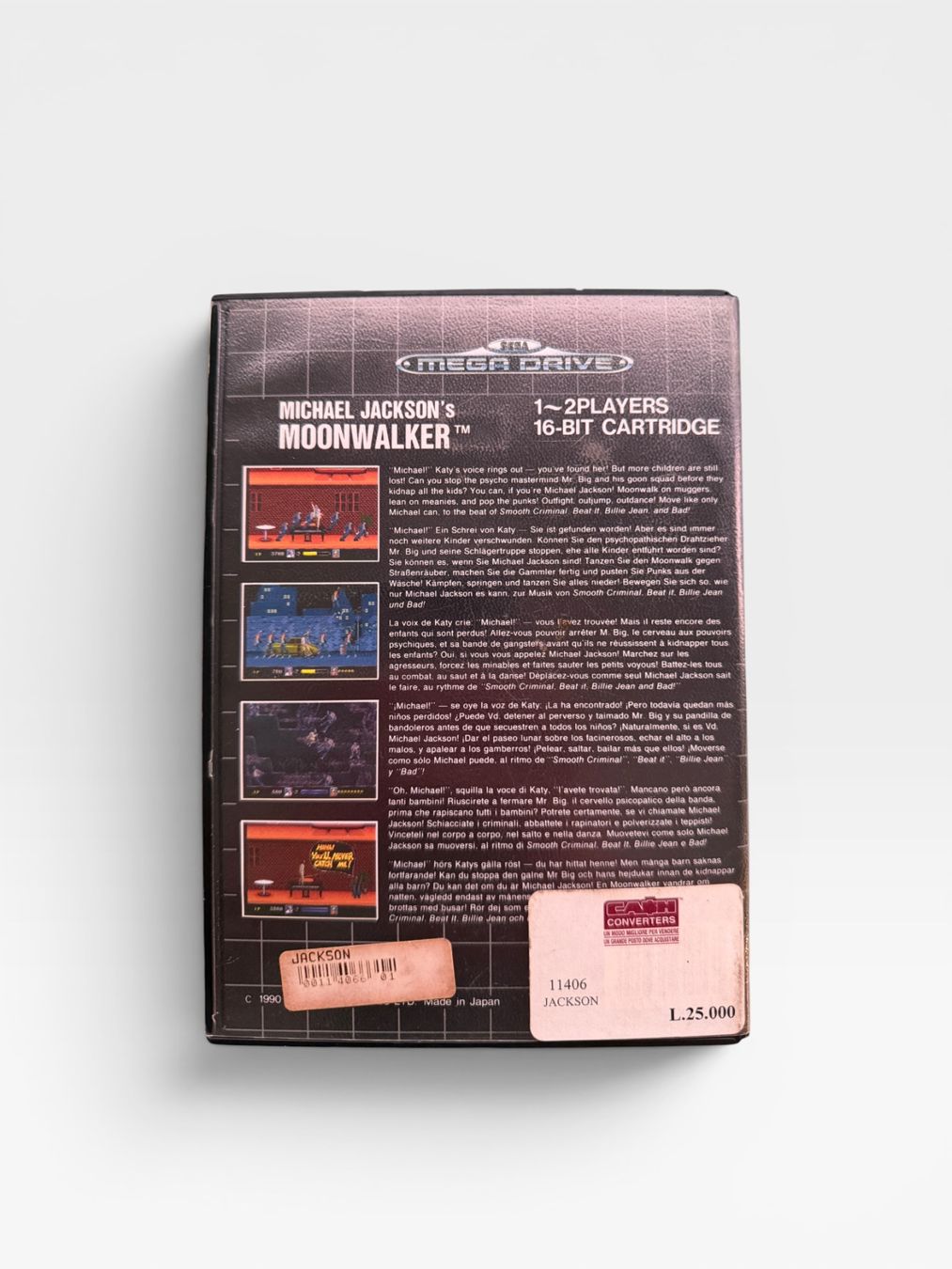 Sega Spiele: Michael Jackson's Moonwalker – Gebraucht aus Lugano von Omegart_Gaming 1