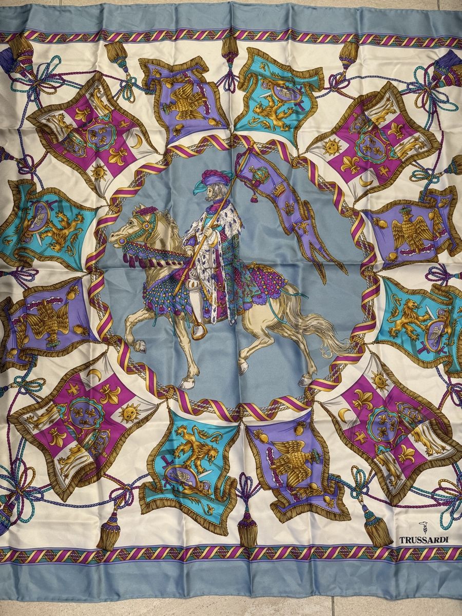 Foulards, Tücher & Schals: Foulard Trussardi silk – Gebraucht aus Mendrisio von ketolin