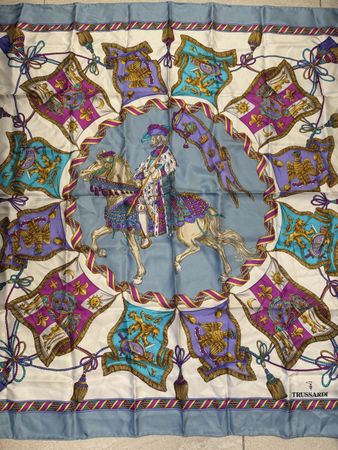 Foulard Trussardi silk