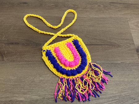 Umhängetasche für Mädchen in Boho Look NEU HANDGEMACHT