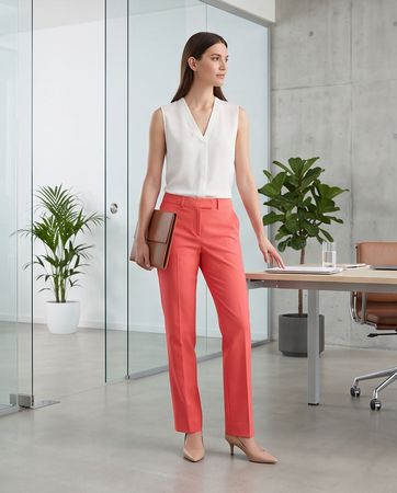 S.Oliver Pantalon corail - neuf - taille 36 & 42