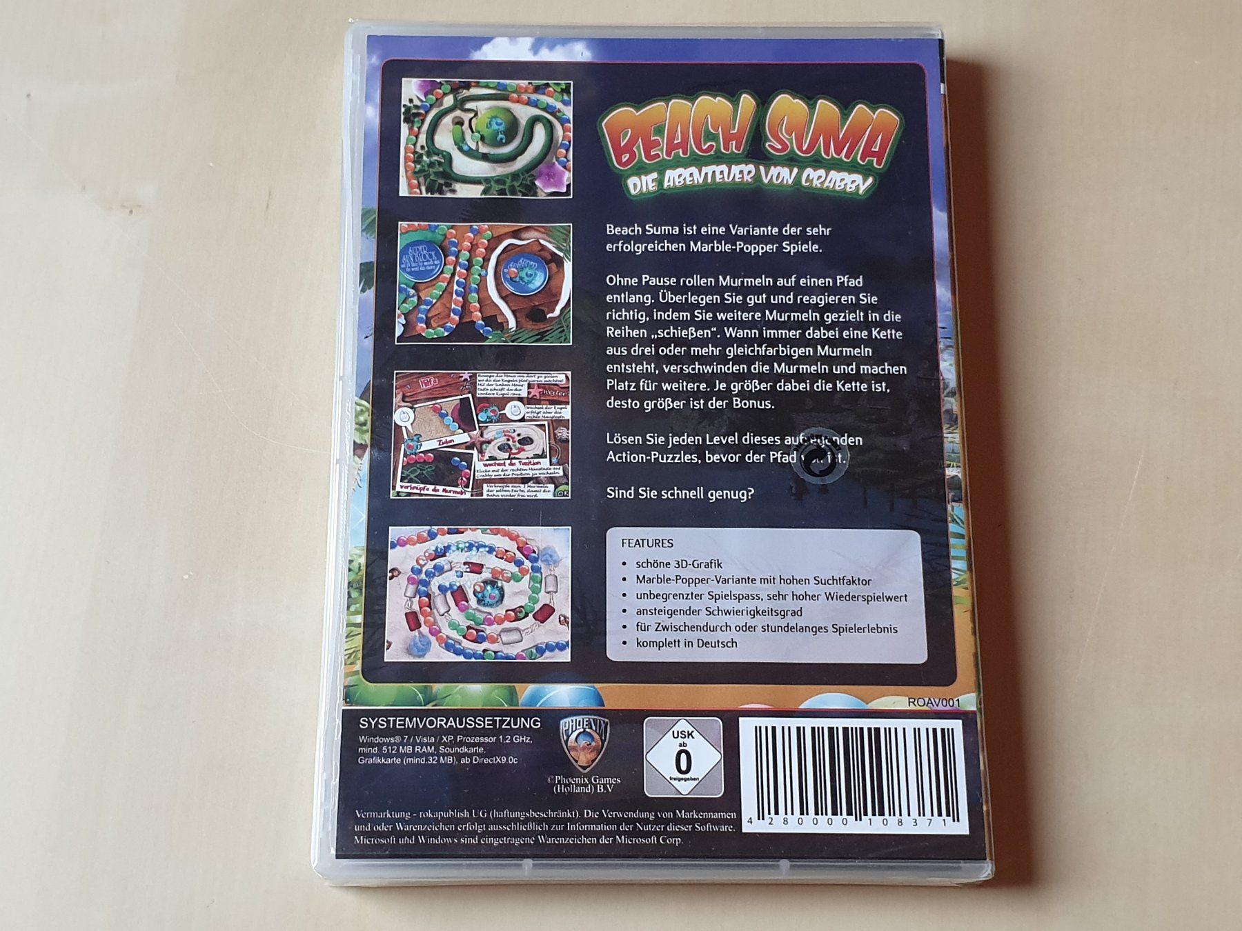 Microsoft Spiele: Beach Suma neu und ovp – Neu und originalverpackt aus Stansstad von collectorsshop 1