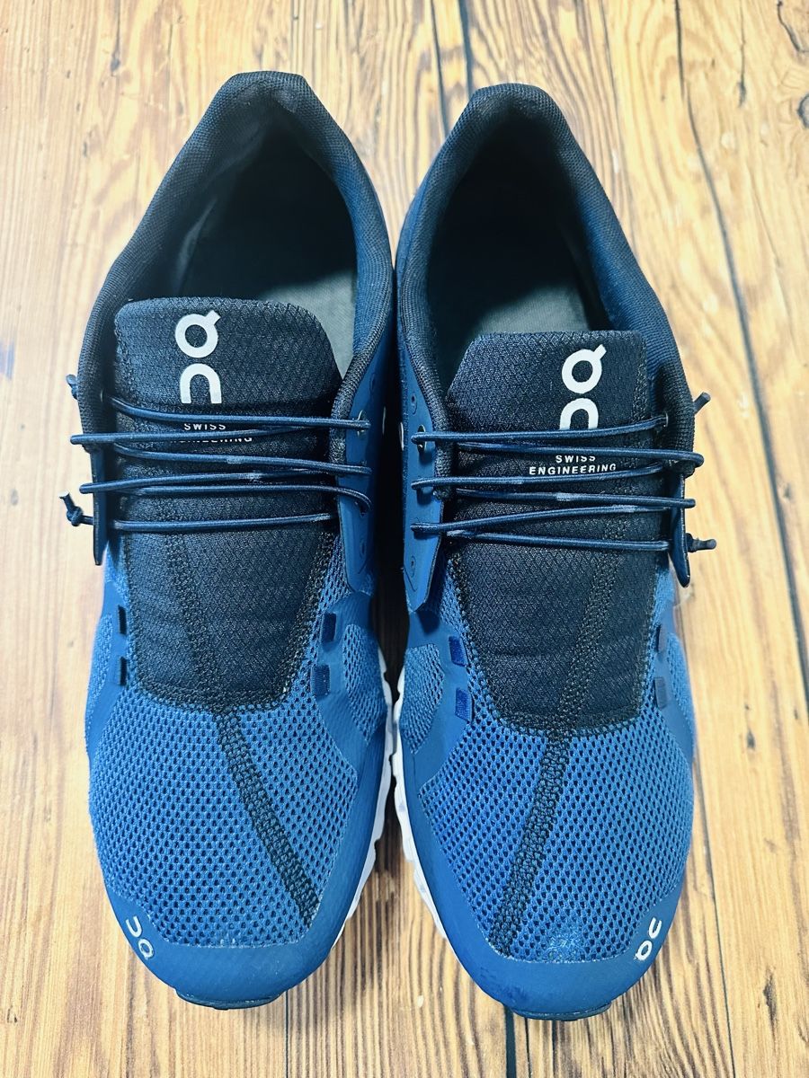 On Scarpe da uomo: ON Cloud Laufschuhe Herren Gr. 46, blau – Usato da Scuol venduto da ricos81 3