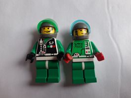 2x Lego Space Police Figuren, Vintage!