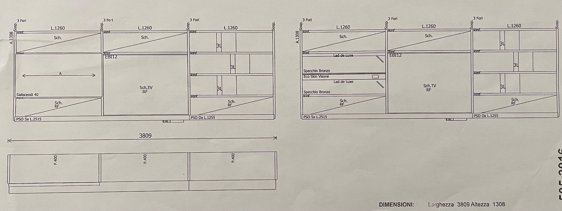 Molteni Scaffali: Molteni 505 Wohnwandkombination – Usato da Grenchen venduto da sigi-f. 8