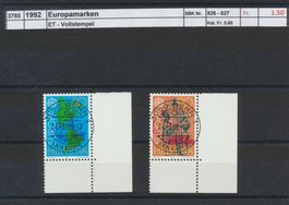 1992 "Europamarken", ET - Vollstempel