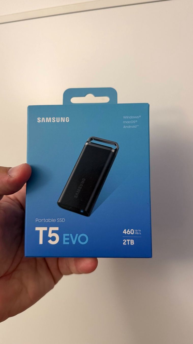 Samsung Dischi rigidi: Samsung T5 EVO 2 TB SSD – Nuovo e nell'imballaggio originale da Lenzburg venduto da fscheps
