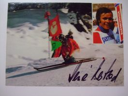 RENÈ BERTHOD (CH) SKISTAR HANDSIGNIERT AK ORIGINAL  !