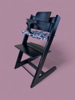Stokke® Tripp Trapp inkl. Babyset & Kissen / Schwarz